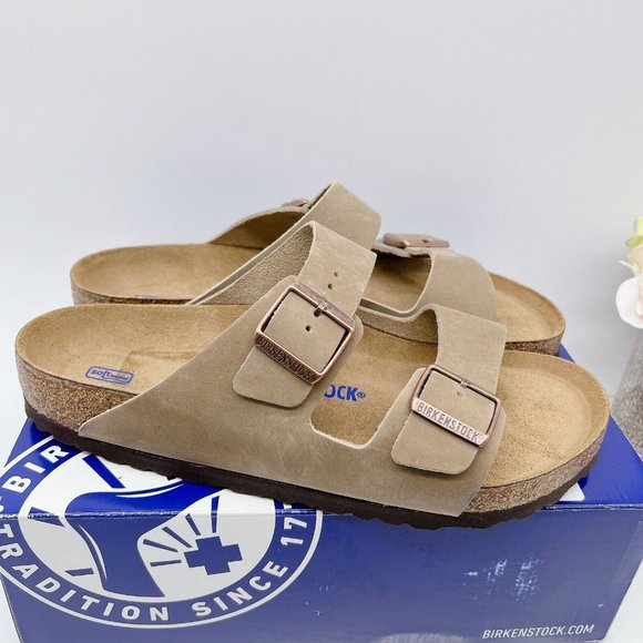 Birkenstock Other - Birkenstock Soft Footbed Arizona Sandal Tabacco Leather EU 42 Mens US 9- 9.5 R
